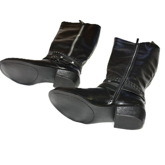 SO Olive Black Women's Riding Boots - Size 8 medium - Picture 3 of 6